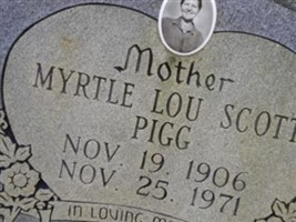 Myrtle Lou Scott Pigg Myrtle Lou Scott Pigg