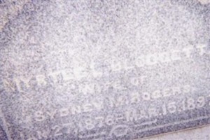 Myrtle Louise Blodgett Rogers Myrtle Louise Blodgett Rogers