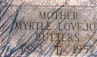 Myrtle Lovejoy Butters Myrtle Lovejoy Butters