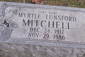 Myrtle Lunsford Mitchell Myrtle Lunsford Mitchell