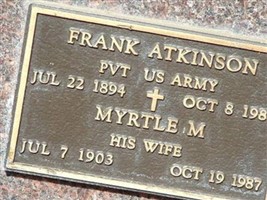 Myrtle M Atkinson Myrtle M Atkinson