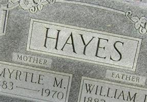 Myrtle M Hayes