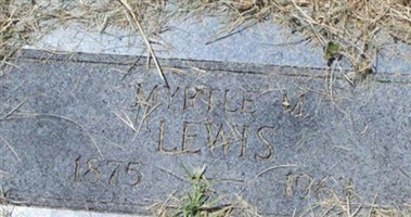 Myrtle M. Lewis