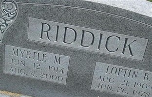 Myrtle M. Riddick