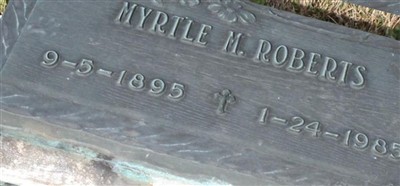 Myrtle M Roberts Myrtle M Roberts