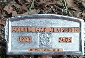 Myrtle Mae Cook Chambers
