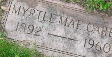 Myrtle Mae Ward Carey Myrtle Mae Ward Carey