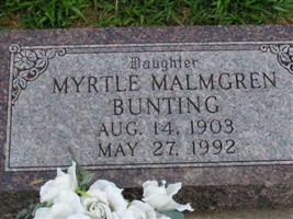 Myrtle Malmgren Bunting