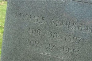 Myrtle Marshall Myrtle Marshall