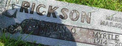 Myrtle O. Erickson