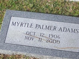 Myrtle Palmer Davis Myrtle Palmer Davis