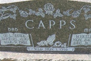 Myrtle R Capps Myrtle R Capps