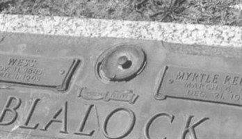 Myrtle Rebecca "Mert" Thurman Blalock Myrtle Rebecca "Mert" Thurman Blalock