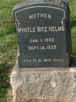 Myrtle Ritz Helms Myrtle Ritz Helms