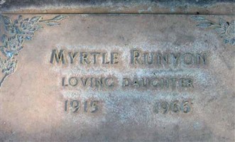 Myrtle Runyon