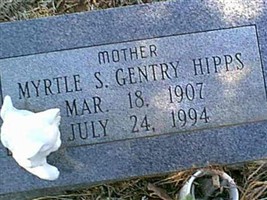 Myrtle S Gentry Hipps Myrtle S Gentry Hipps