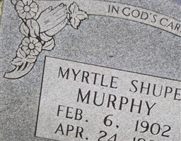 Myrtle Shupe Murphy