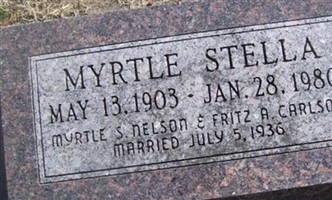 Myrtle Stella Nelson Carlson