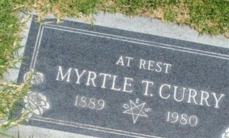 Myrtle T Curry