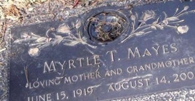 Myrtle T. Mayes Myrtle T. Mayes