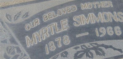 Myrtle T. Simmons Myrtle T. Simmons