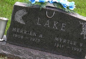 Myrtle Viola Ann Apger Lake