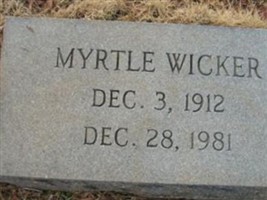 Myrtle Wicker