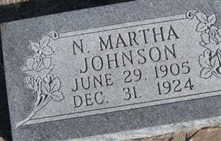 N. Martha Johnson