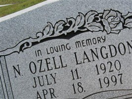 N. Ozell Langdon N. Ozell Langdon