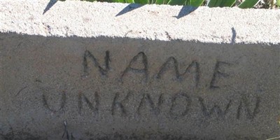 Name Unknown Name Unknown
