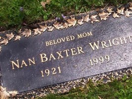 Nan Baxter Wright