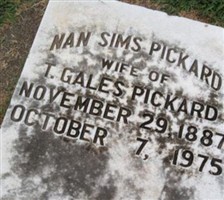 Nan Sims Pickard Nan Sims Pickard