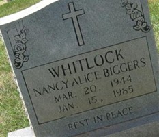 Nancy Alice Biggers Whitlock Nancy Alice Biggers Whitlock