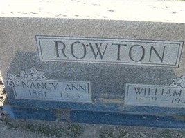 Nancy Ann Rowton Nancy Ann Rowton