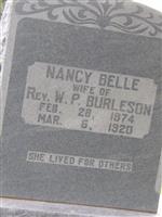 Nancy Belle Cummings Burleson