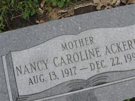 Nancy Caroline Hurst Ackeret