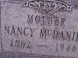 Nancy Caroline McAdams McDaniel Nancy Caroline McAdams McDaniel