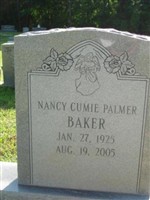 Nancy Cumie Palmer Baker Nancy Cumie Palmer Baker