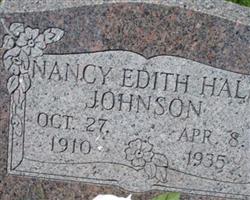 Nancy Edith Hall Johnson