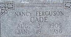 Nancy Ferguson Cade