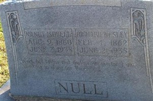 Nancy Isobell Craig Null