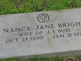Nancy Jane Bright Buse