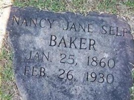 Nancy Jane Self Baker