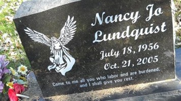 Nancy Jo Sheldon Lundquist Nancy Jo Sheldon Lundquist
