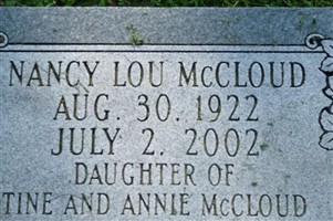 Nancy Lou McCloud