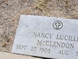 Nancy Lucille McClendon Nancy Lucille McClendon