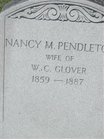 Nancy M. Pendleton Glover Nancy M. Pendleton Glover