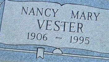 Nancy Mary Vester