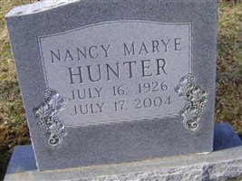 Nancy Marye Hunter