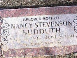 Nancy Stevenson Sudduth